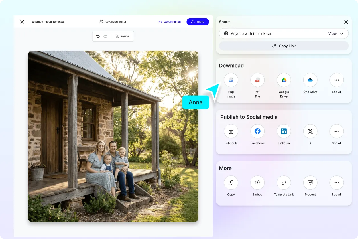 Free AI Image Sharpen Tool, AI Image Sharpen Online